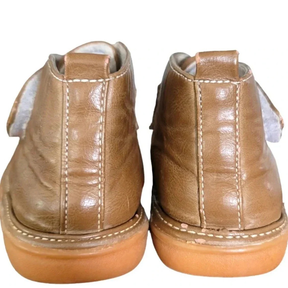 Wee squeak tan ankle boots size 6/22 - Picture 5 of 8